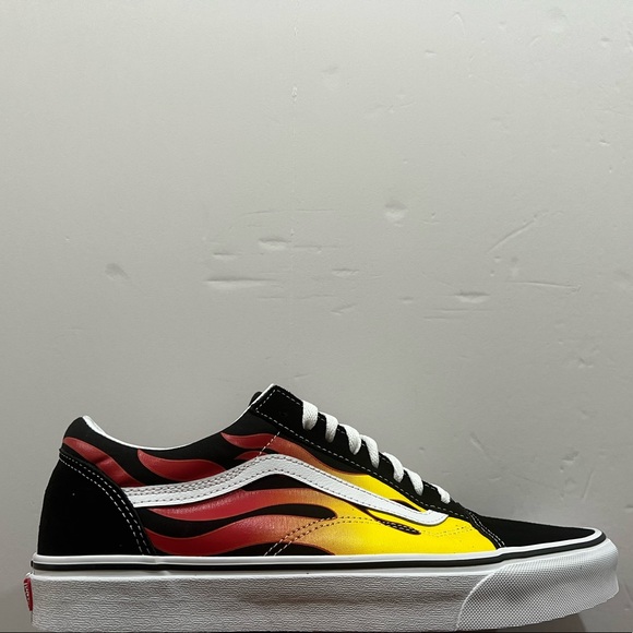 Vans, Old Skool, VN0A38G1PHN, Flames - Picture 9 of 12
